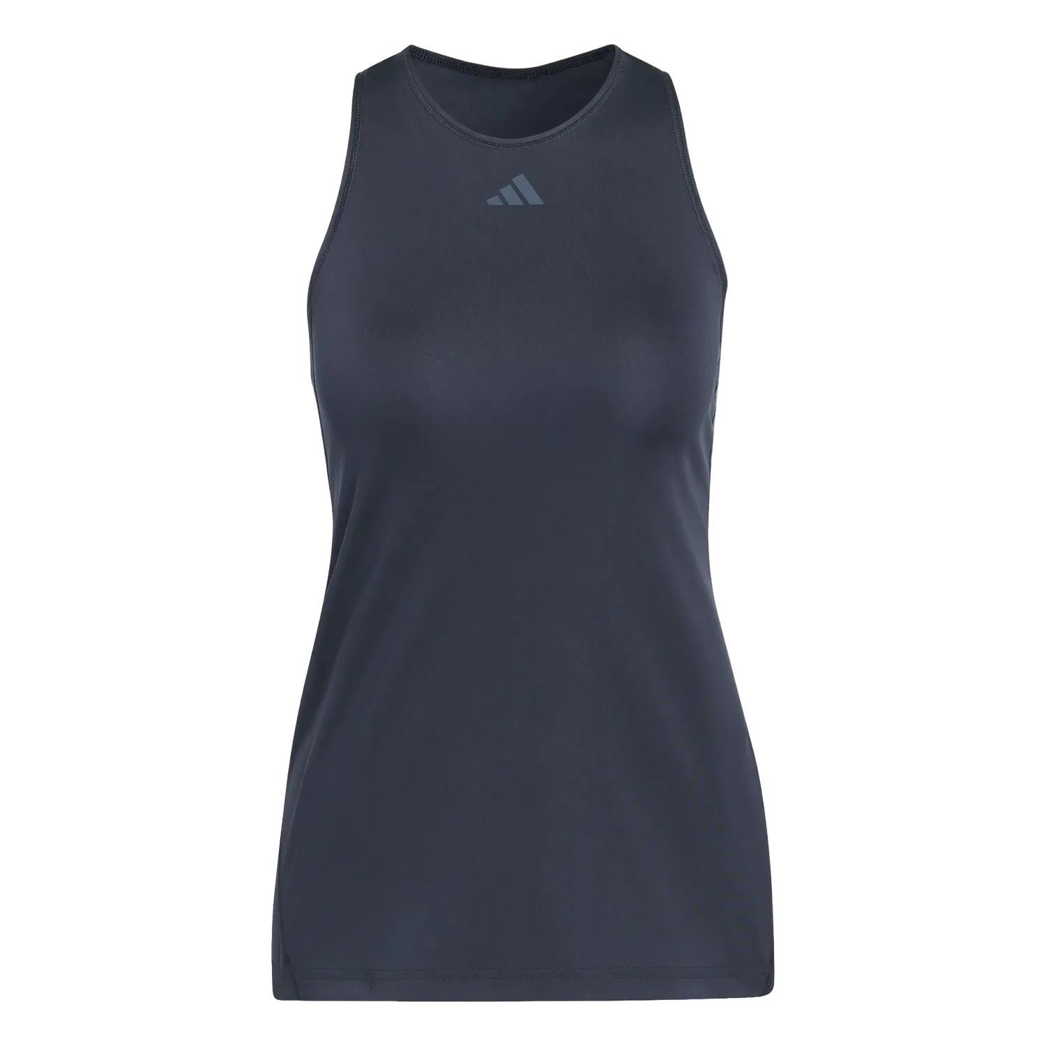 Женский теннисный топ облегающего кроя Adidas, черный