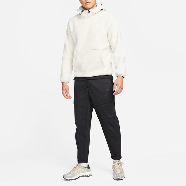 Толстовка Men's Nike Sportswear Sport Essentials+ Casual Sports Breathable Fleece Pullover Beige, бежевый — фото 3
