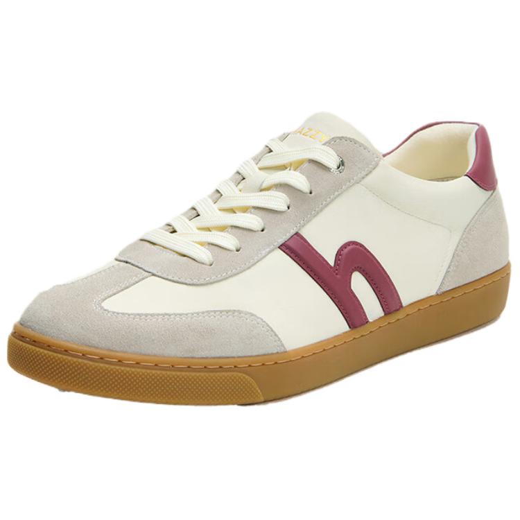 

HAZZYS Мужские низкие скейтерские кеды бежево-красные, цвет Beige Red