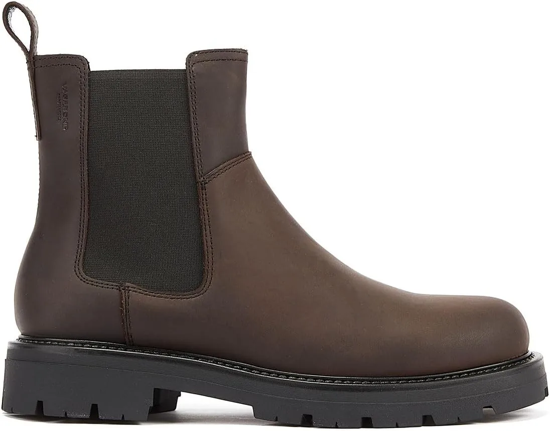 Ботинки от мастеров по изготовлению обуви из маслянистой нубуковой кожи Vagabond Shoemakers Cameron — фото 4