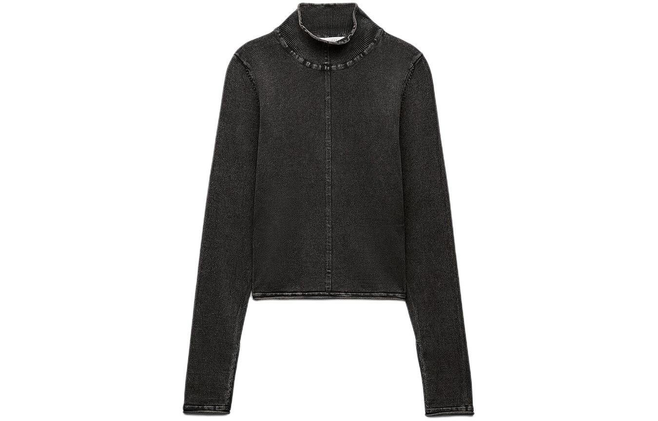 

Трикотаж женский темно-серо-коричневый Zara