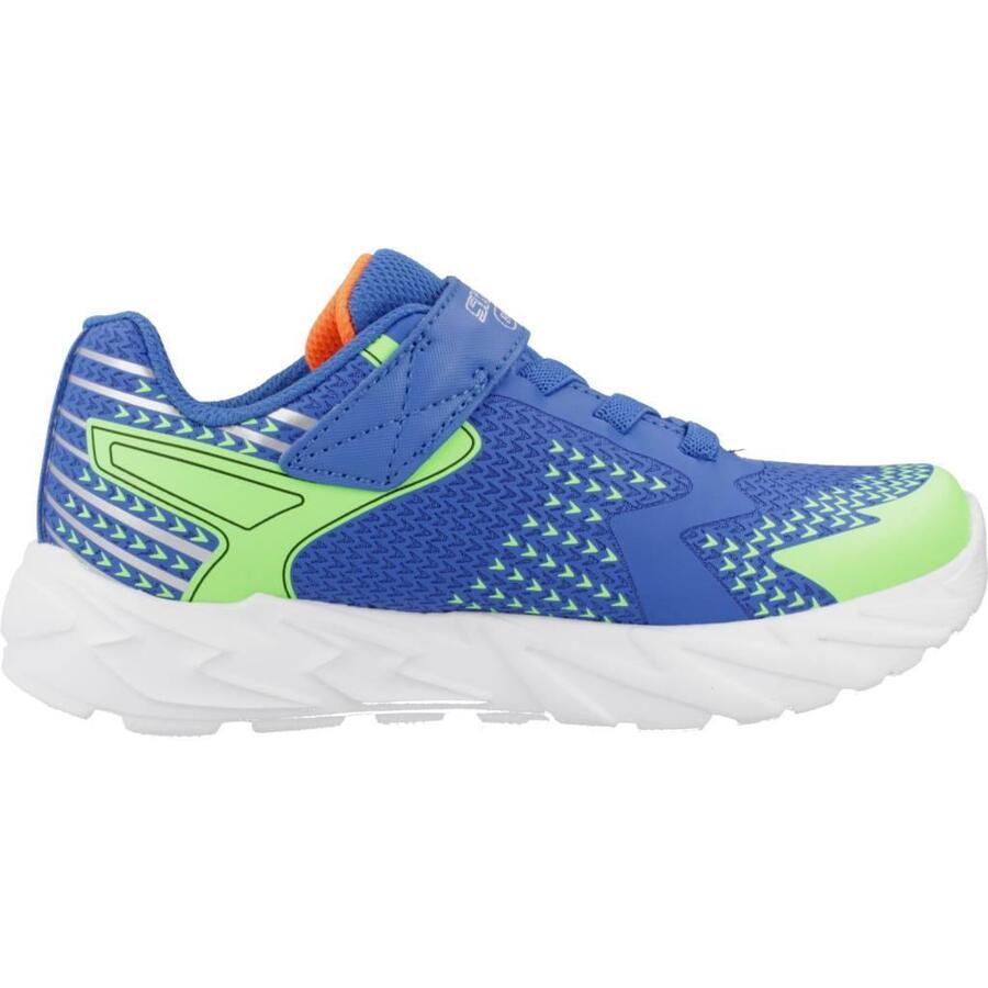 Кроссовки Skechers модель S Подсветка: Flex-glow Bolt цвет синий — фото 4
