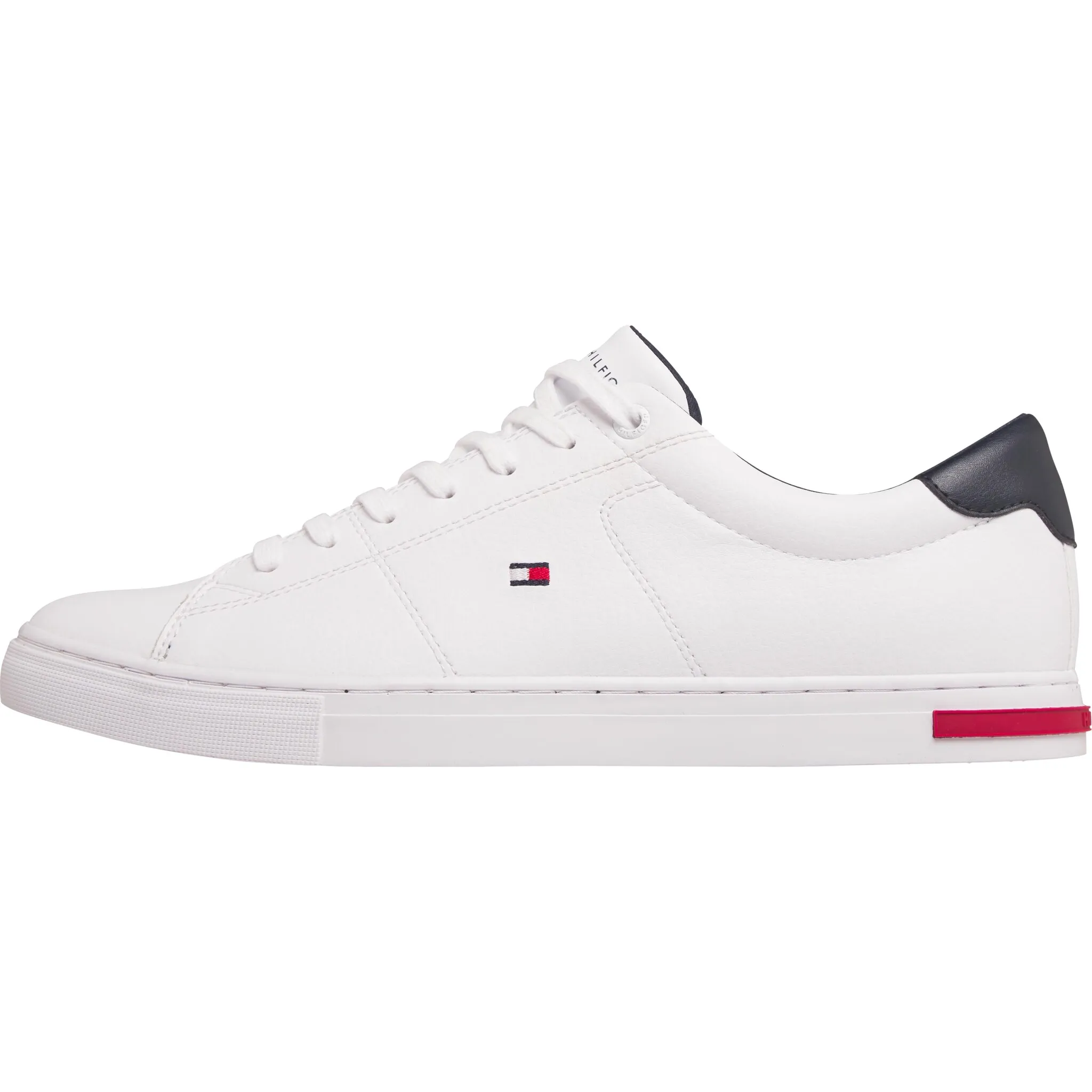 Кроссовки Tommy Hilfiger "ESSENTIAL LEATHER DETAIL VUL", белый — фото 4