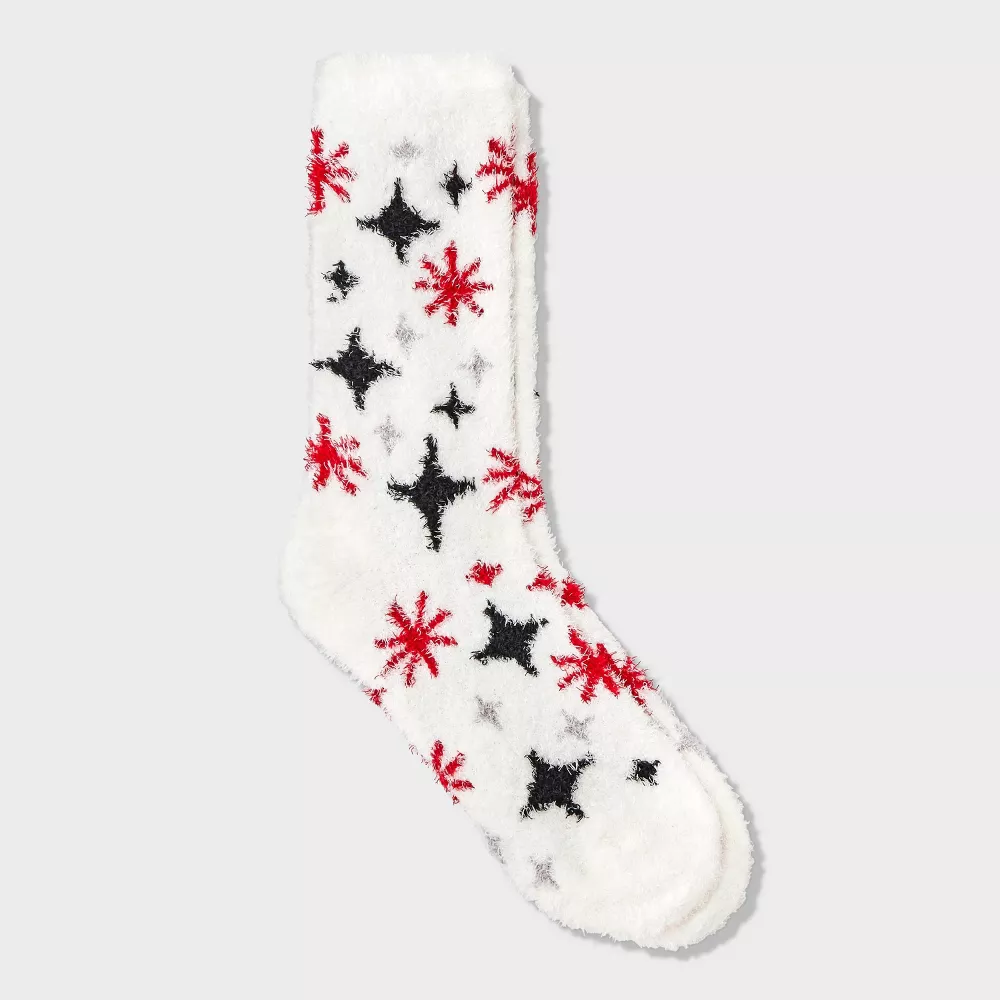 

Женские носки Stars Cozy Crew - Auden, цвет Ivory/Red/Black