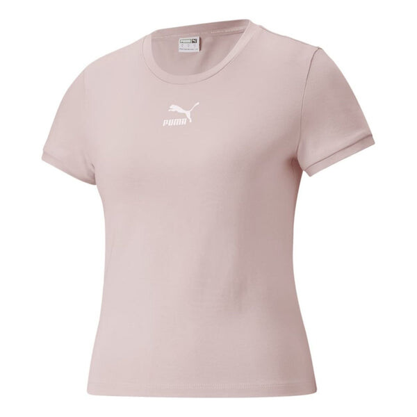 

Футболка classics printing round-neck pink Puma, розовый