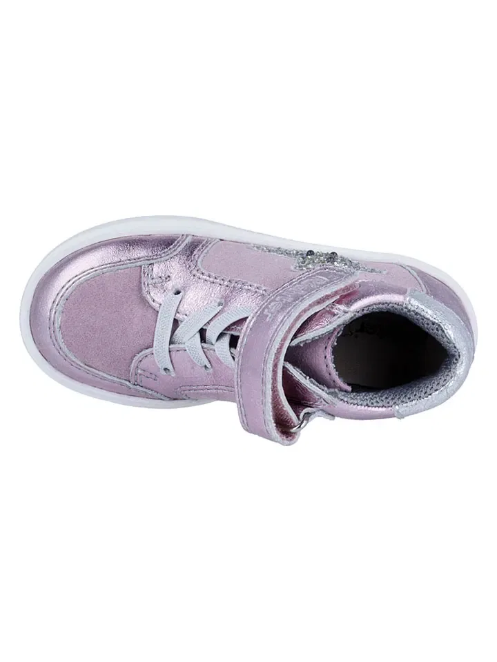 Кроссовки кожаные Richter Shoes, розовый — фото 4