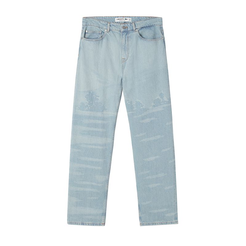 

LACOSTE Джинсы мужские MKU/светлый деним синий
