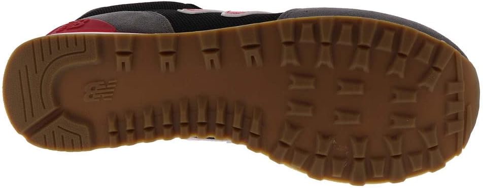 Мужские кроссовки New Balance 515 V3 Classic, Black/Team Red — фото 4