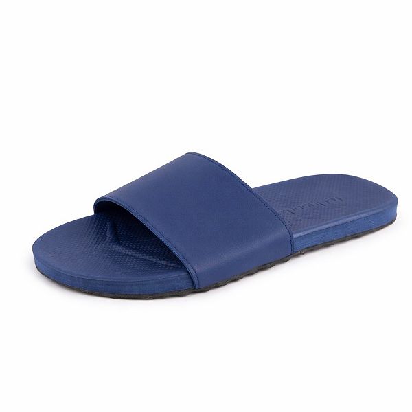

Унисекс резиновые шлепанцы для спа и душа Banyan Feelgoodz, Navy