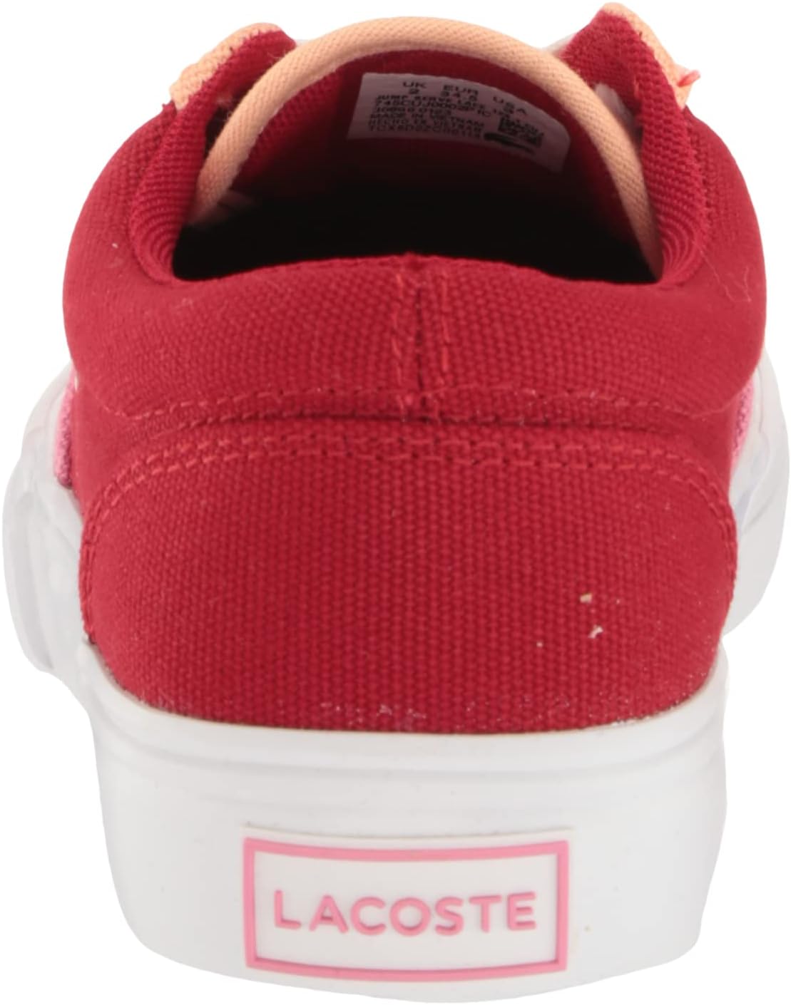 Детские кроссовки Lacoste L004, Aquarium/Marzipan/Nectarine/Rose Bush/Amaryllis — фото 3