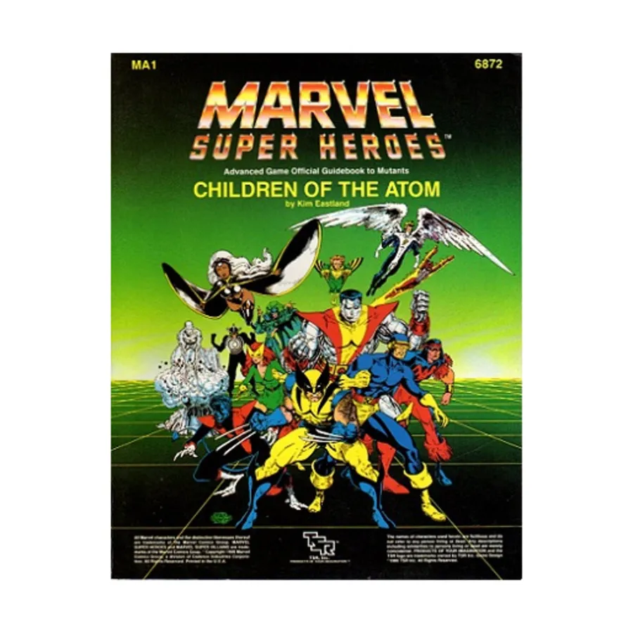 

Модуль Children of the Atom, Marvel Super Heroes (TSR)