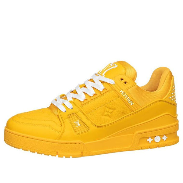 

Кроссовки trainers 'yellow monogram' Louis Vuitton, желтый