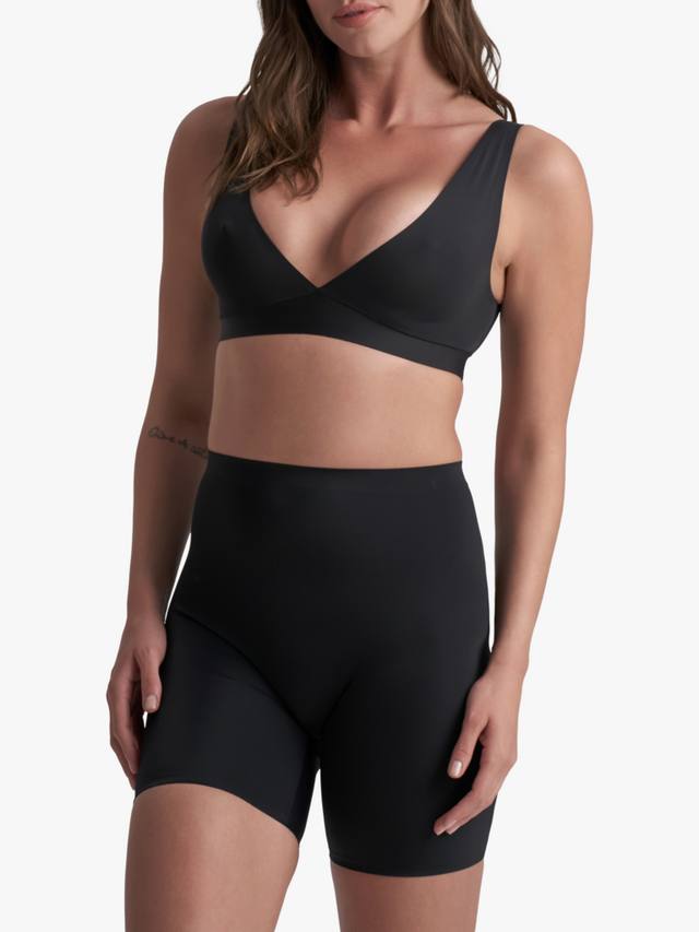 

Невидимые шорты с высокой талией Bye Bra, Black