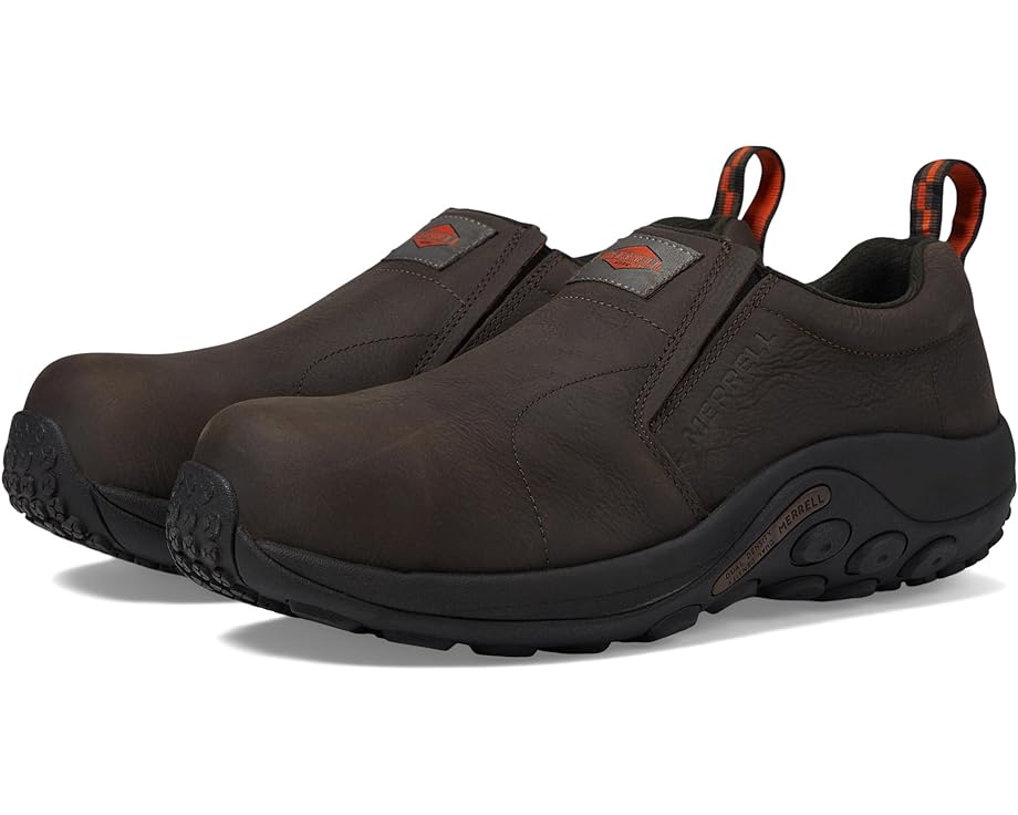 

Кроссовки Merrell Work Jungle Moc Leather Composite Toe, цвет Espresso