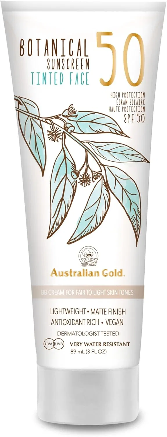 Солнцезащитный крем для лица «Botanical SPF 50 Light Faces» от Australian Gold Australian Gold