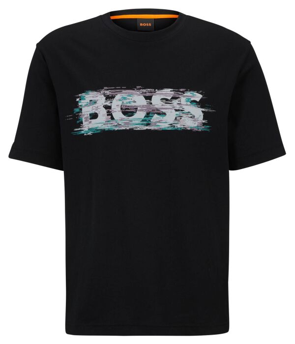 

Футболка tedigitallogo Regular fit Boss Orange, черный