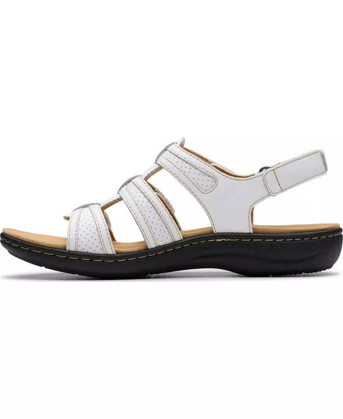 Лоферы Laurieann Ivy Rip Tape Casual Sandals Clarks, белый — фото 3