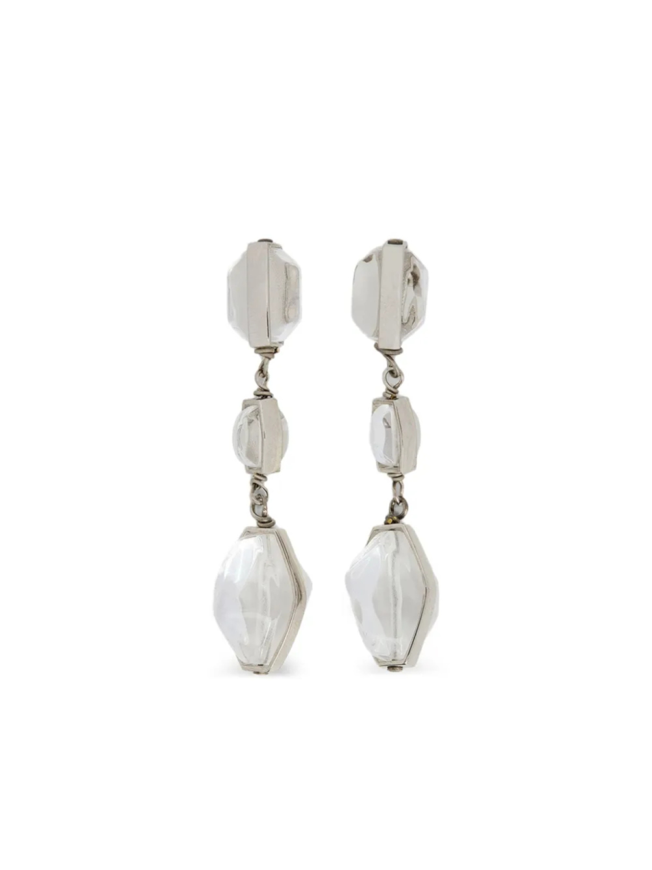 

Серьги-капли Jil Sander, серебряный