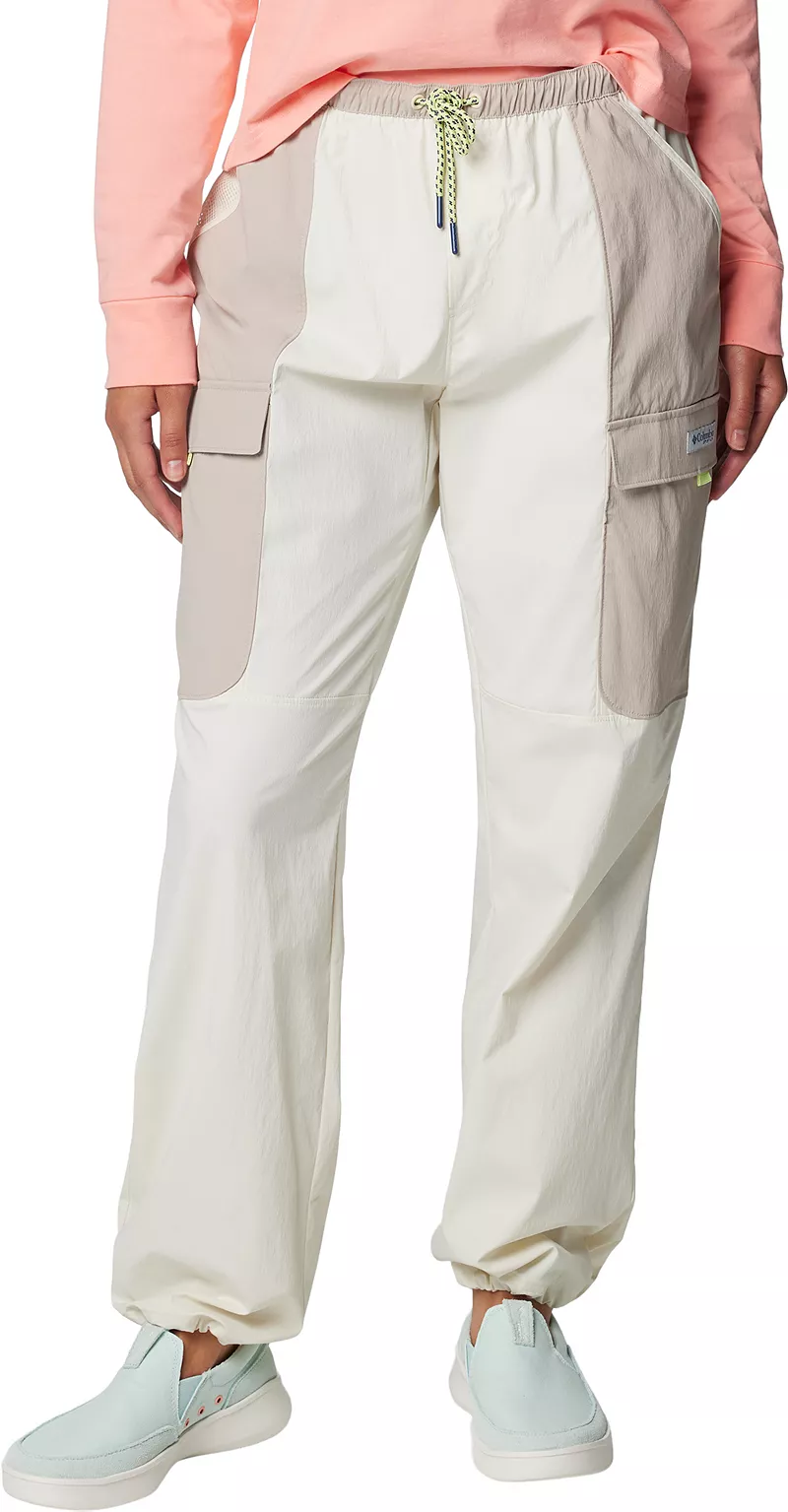 

Женские брюки для открытой воды Columbia PFG, цвет Stone/Crushed Clay