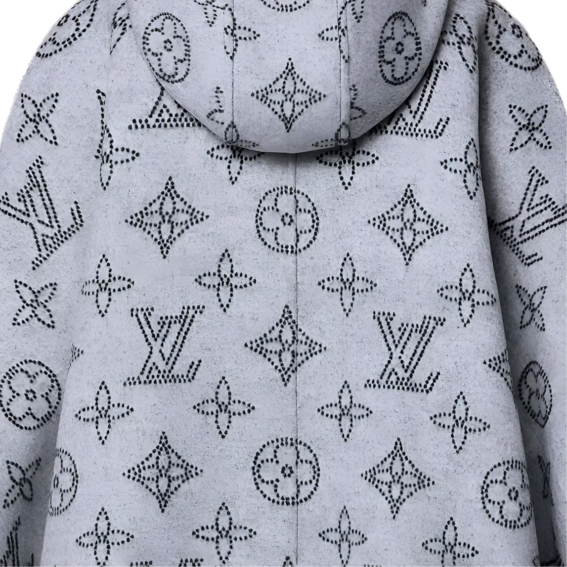 Кейп LOUIS VUITTON Flight Mode Collection FW24 черный — фото 4