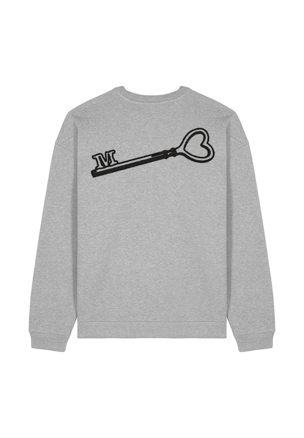 

Толстовка KEY BACK EMBROIDERY UNISEX Mira Paris, серый