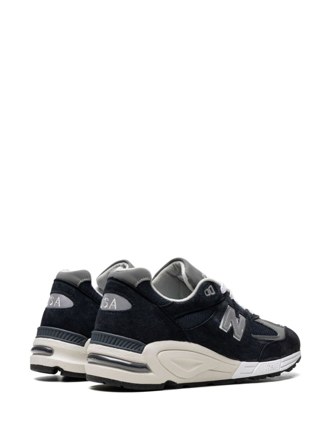 Кроссовки 990V2 Navy/White New Balance, синий — фото 3