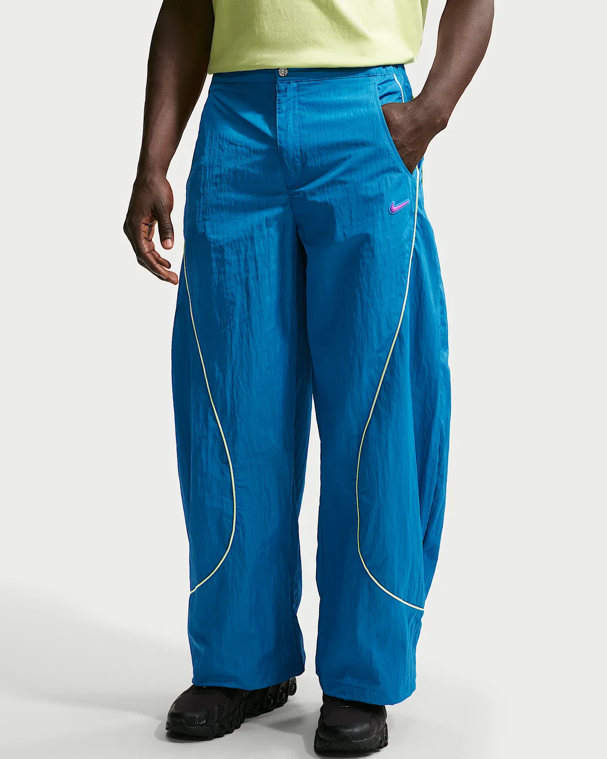 Мужские штаны Tobi Nike Project F.R.O.G., Brilliant Blue/Light Lemon Twist/Dark Raisin/Vivid Purple — фото 2