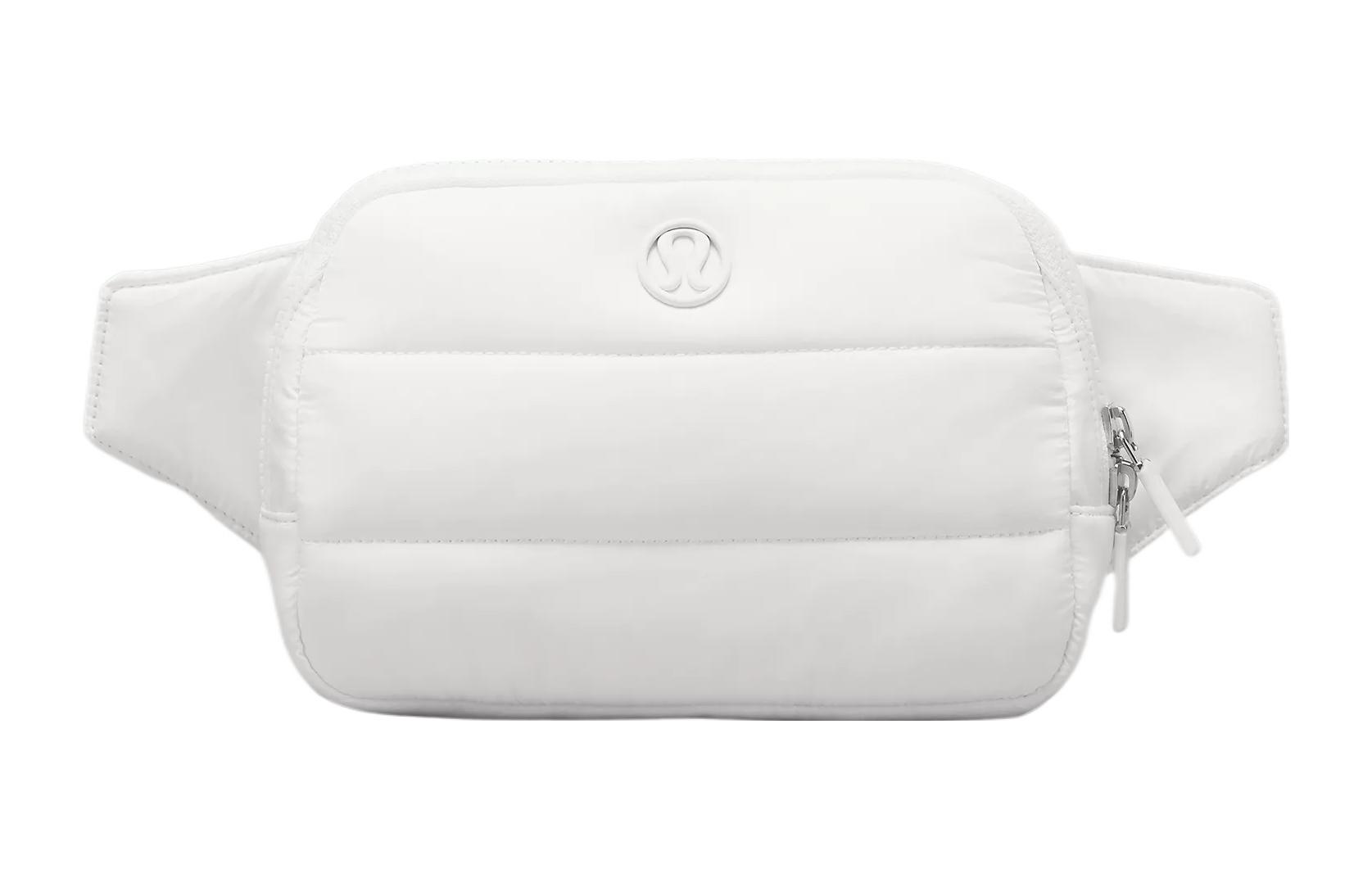 

Lululemon Нейлоновая поясная сумка через плечо унисекс большая белая, White