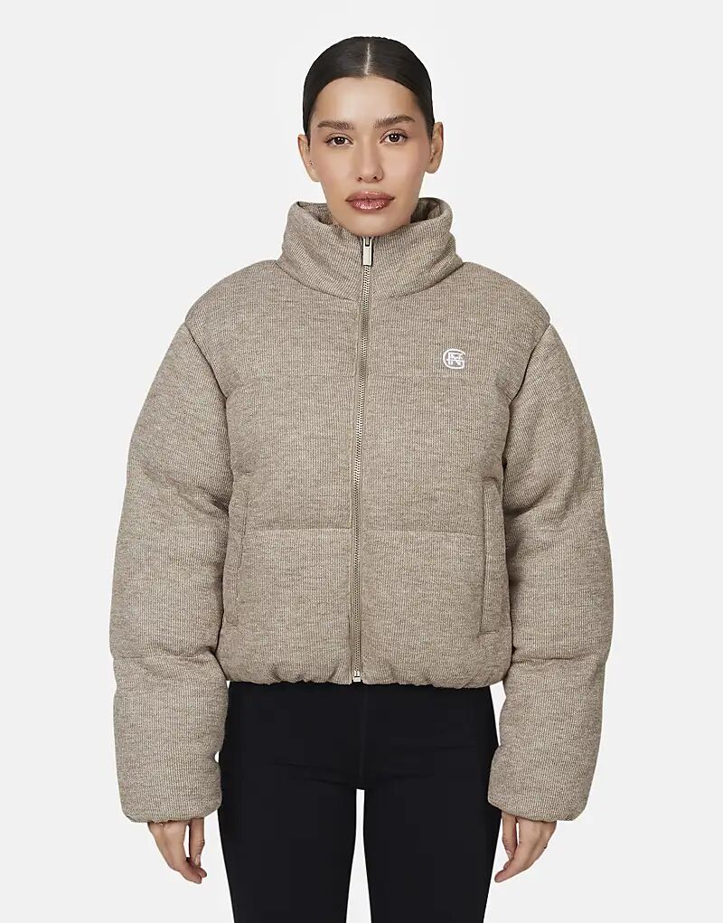 

Вязаная куртка-стеганая Good For Nothing в серо-коричневом цвете