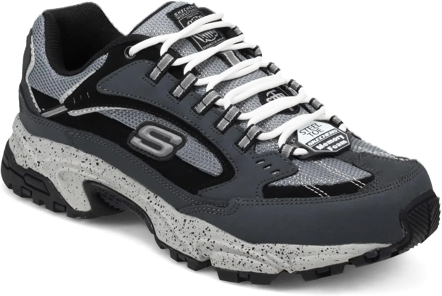 Мужские кроссовки Skechers Stamina Cutback, черные — фото 2