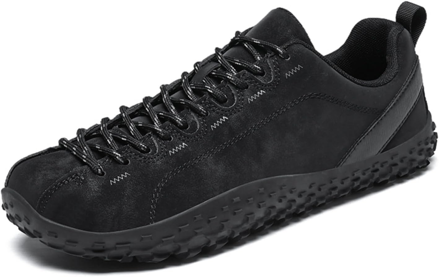 

Мужские кожаные повседневные туфли для ходьбы Yrzhgdl, черный