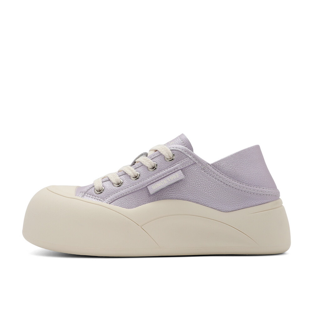 

Кеды BELLE Skateboard Shoes Women's Low-Top, серебряный