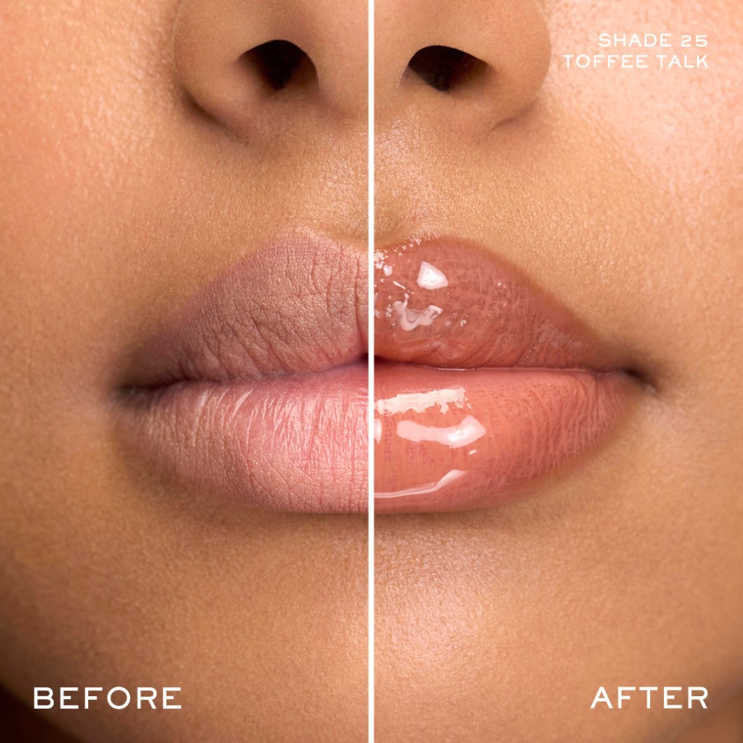 Бальзам для губ Lancôme — Масло для губ idôle lip juicytreat Lancome, 25 toffee talk, объем, 9 мл — фото 4