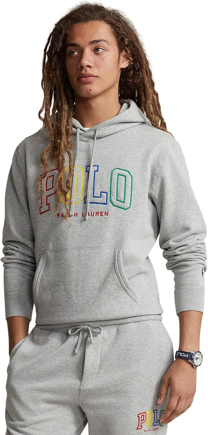 Мужская толстовка с логотипом POLO RALPH LAUREN The Rl Fleece, Andover Heather