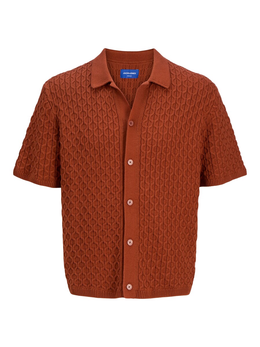 

Вязаный кардиган классического кроя JACK & JONES JORACAPULCO, цвет Auburn
