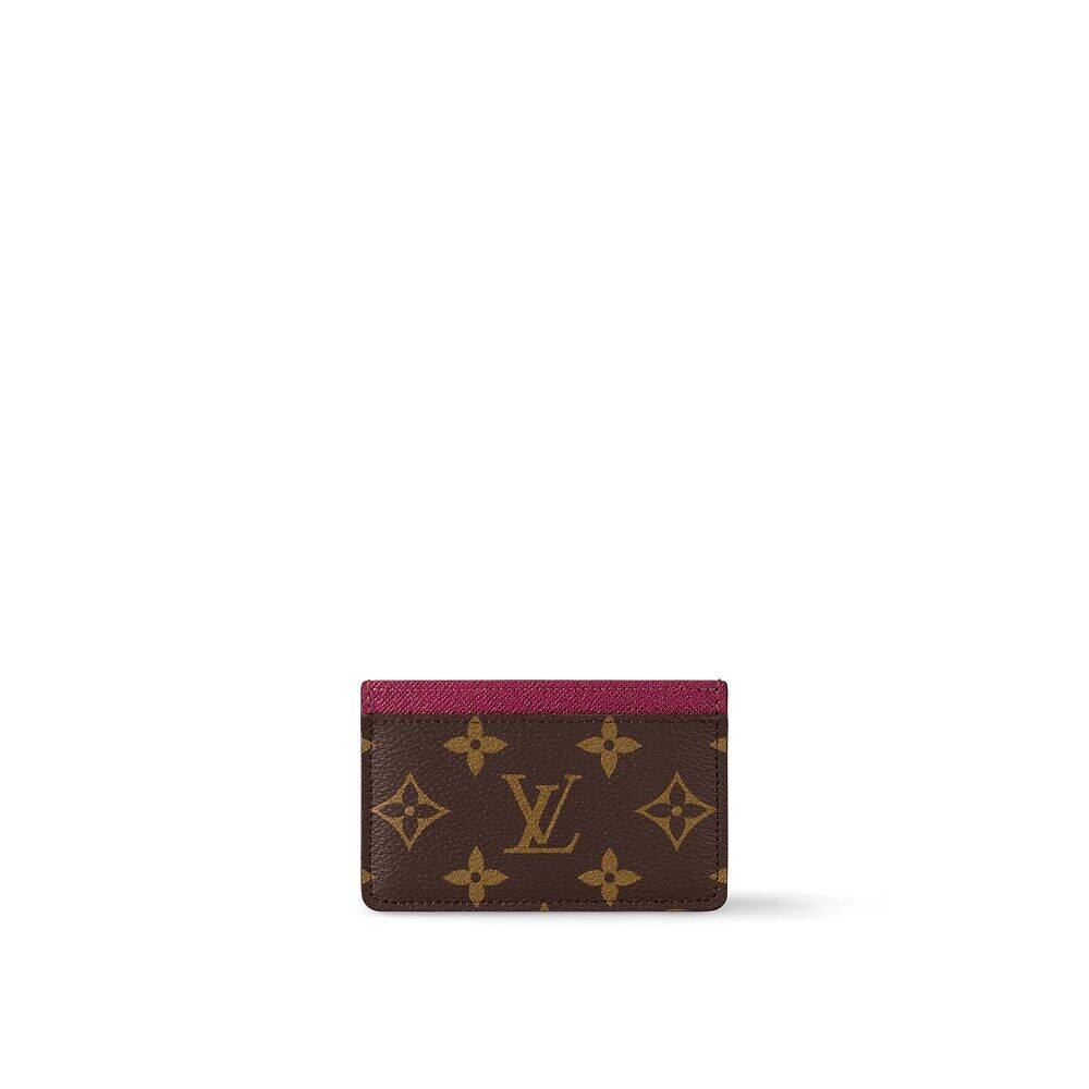 

Держатель карты Louis Vuitton, коричневый