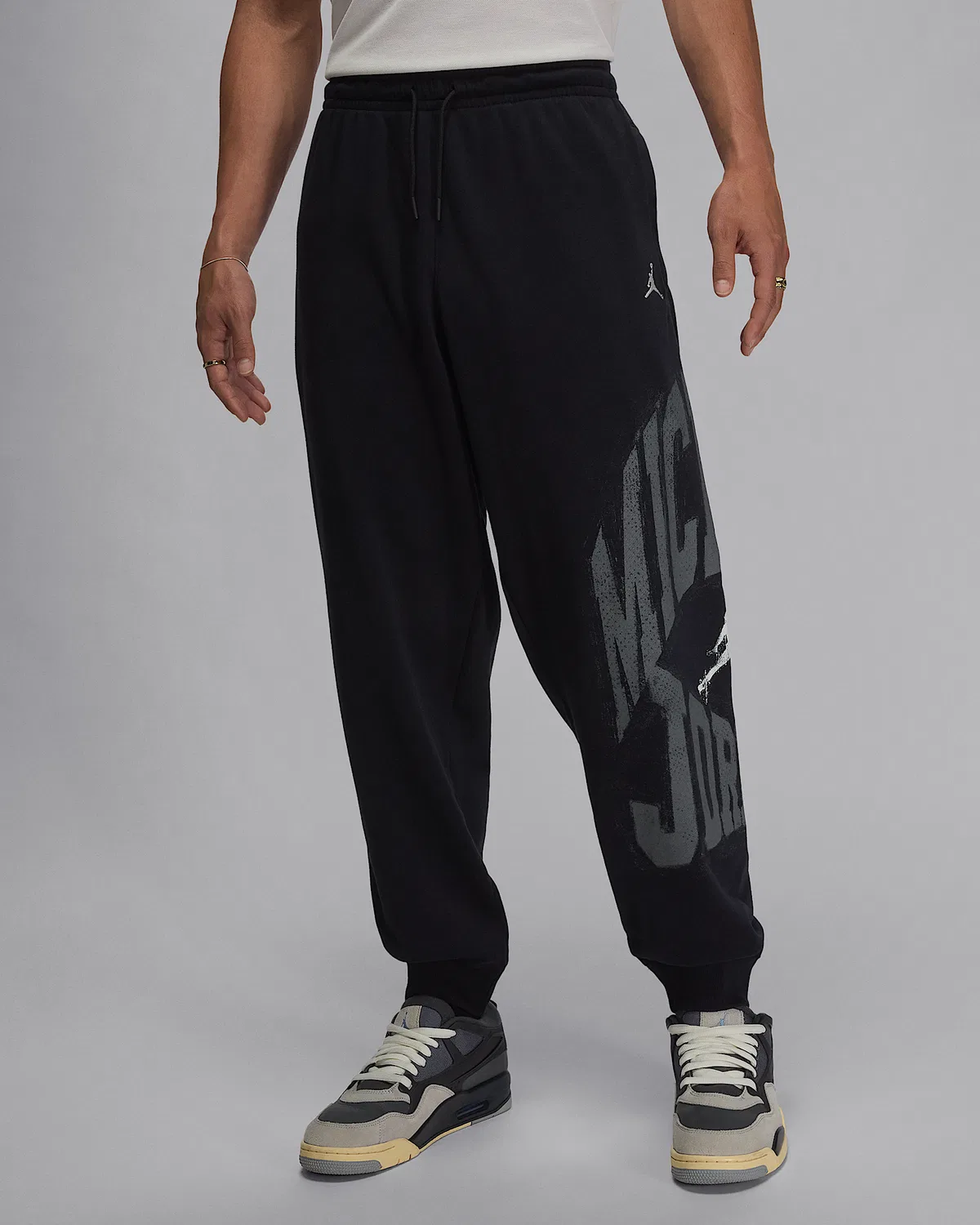 Мужские спортивные штаны Jordan Brooklyn, Black/Sail