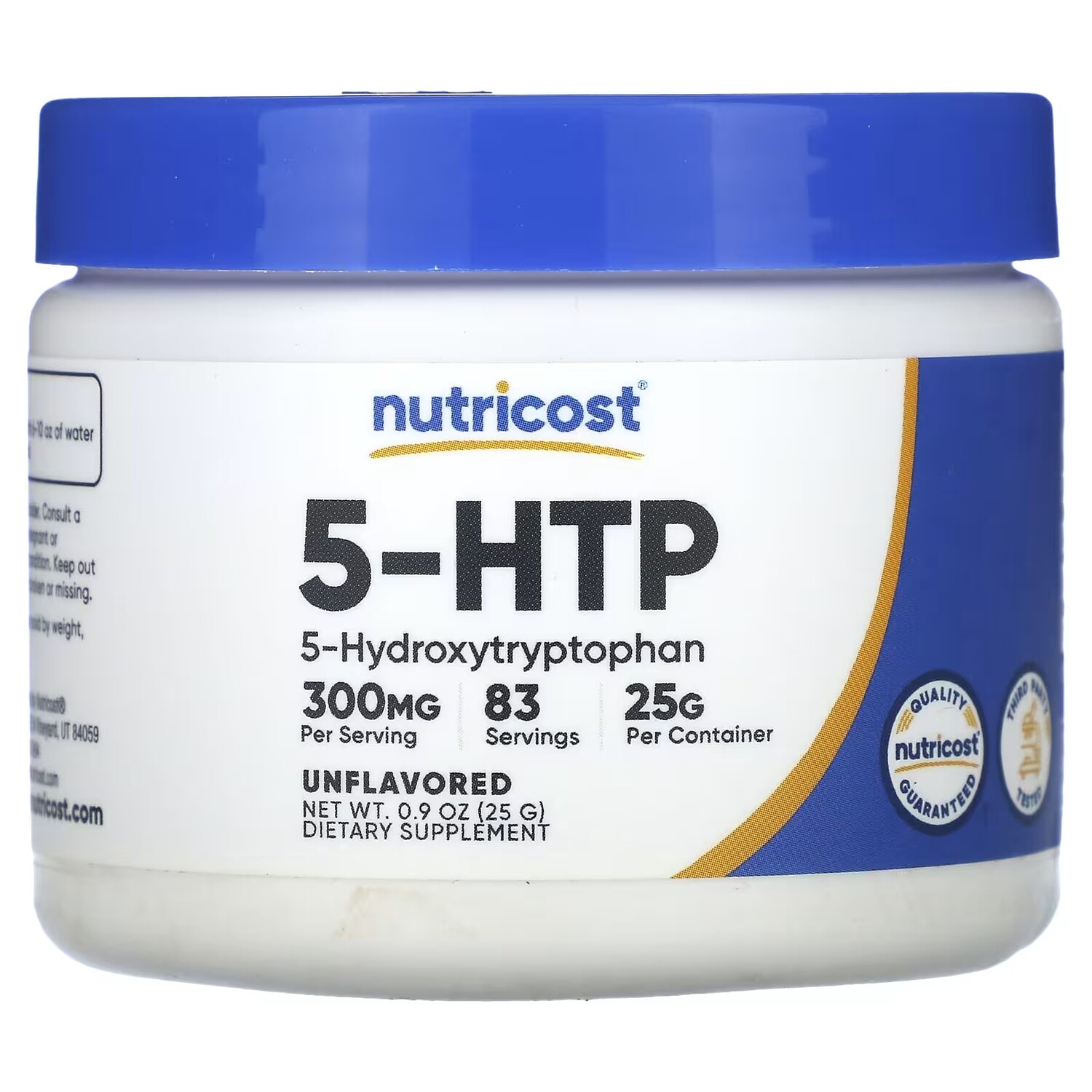 

5-гидрокситриптофан Nutricost 5-HTP, 25 г