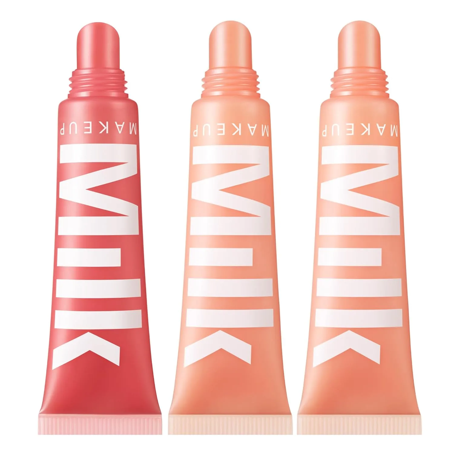 Milk Makeup Balmade Electrolyte Lip Balm - увлажняющий блеск для губ, питает и восстанавливает влагу, чистая веганская формула с глянцевым финишем, набор 3 шт - Werk Out, Ion, Refresher, 11,3 г