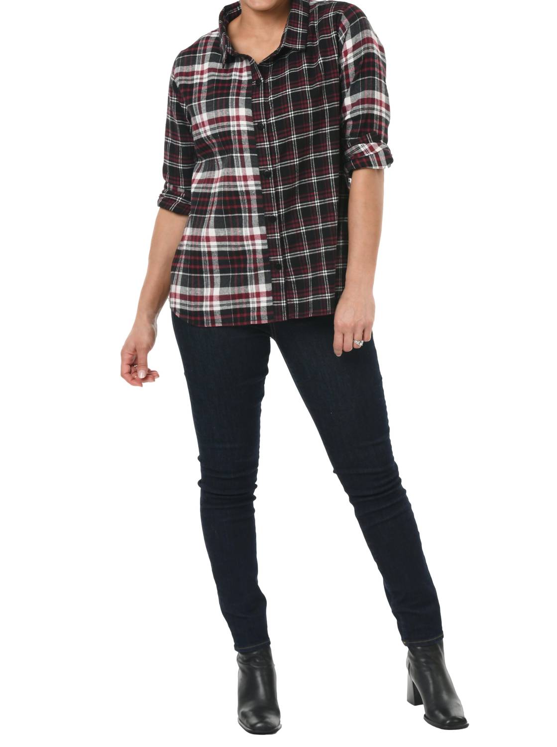 

Топ Mckay из многослойной фланели Tulip Clothing, мультиколор