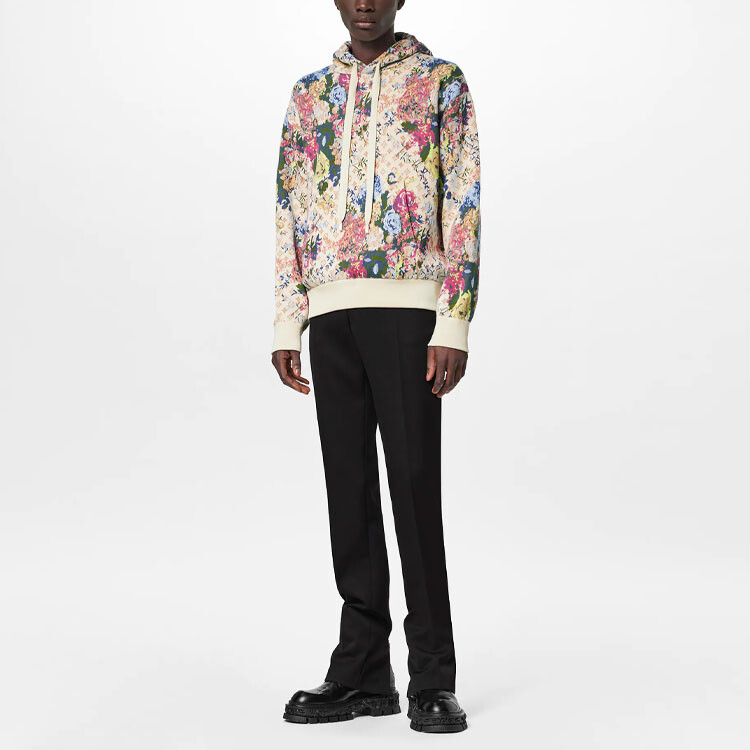 Новые квартальные продукты LV Sweatshirt Men Pink Louis Vuitton, розовый — фото 2