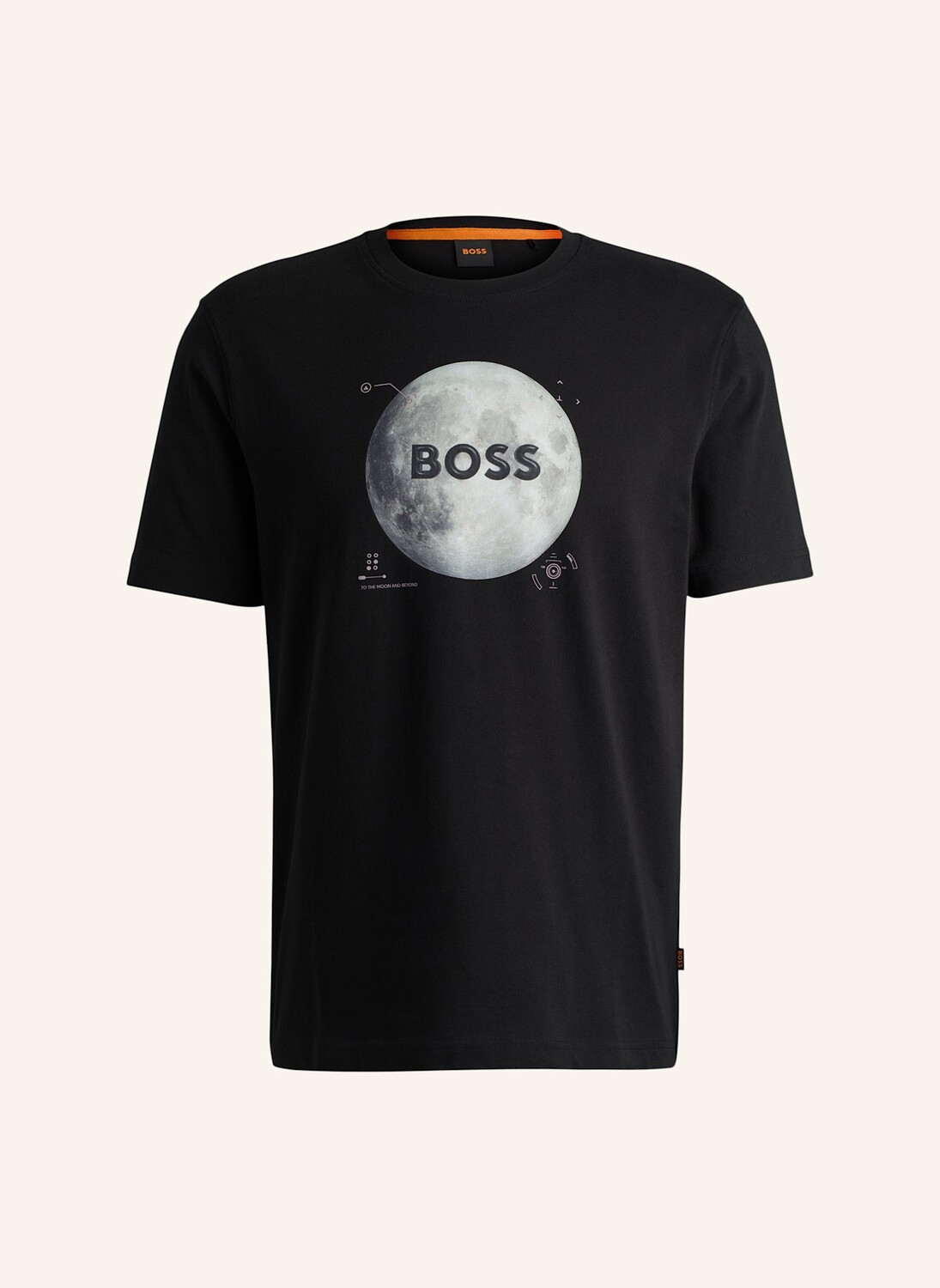 

Футболка te_moon стандартного кроя Boss, черный