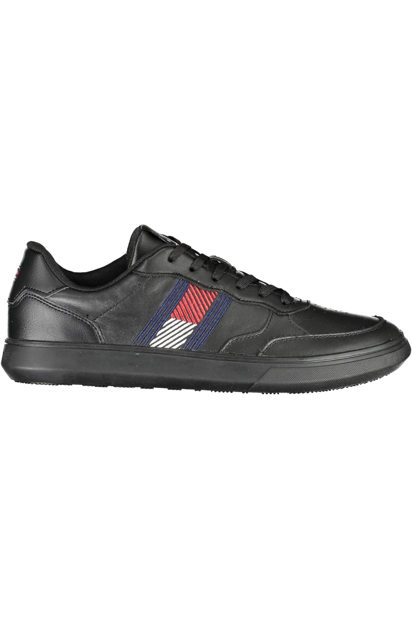 

Черные кожаные мужские кроссовки Tommy Hilfiger