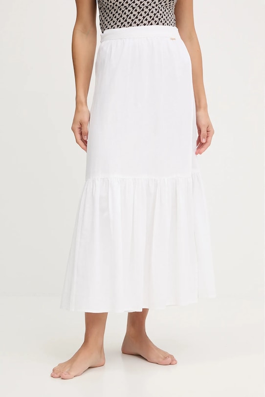 

Пляжная юбка из льна Melissa Odabash, белый
