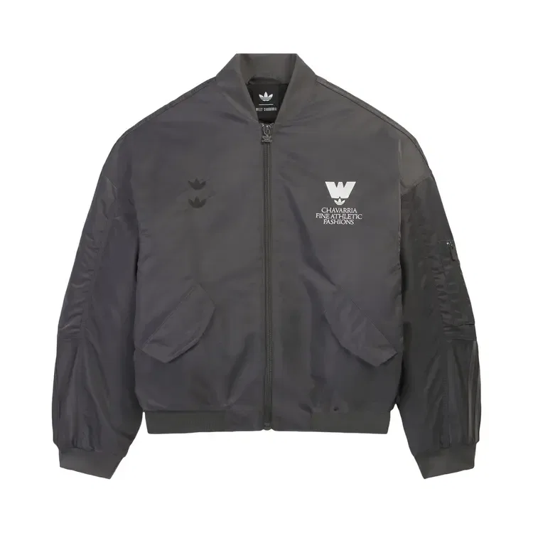 Бомбер Adidas x Willy Chavarria, серый