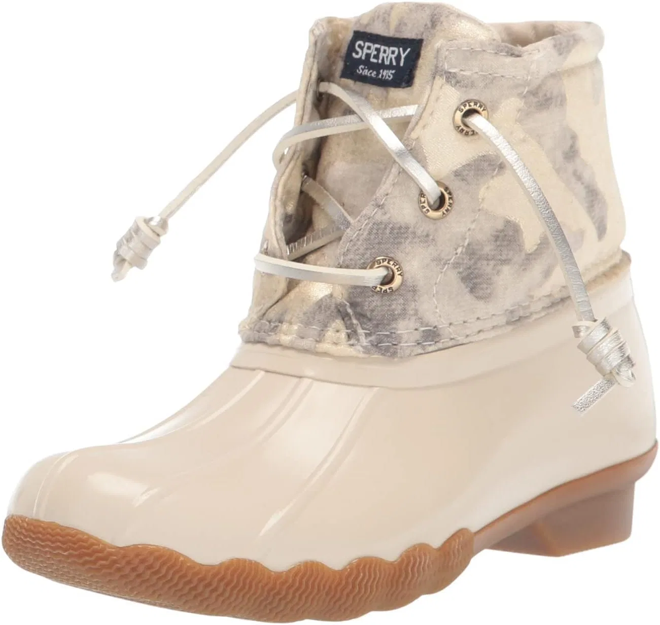Детские ботинки для мальчиков Saltwater Duck Sperry, Oat