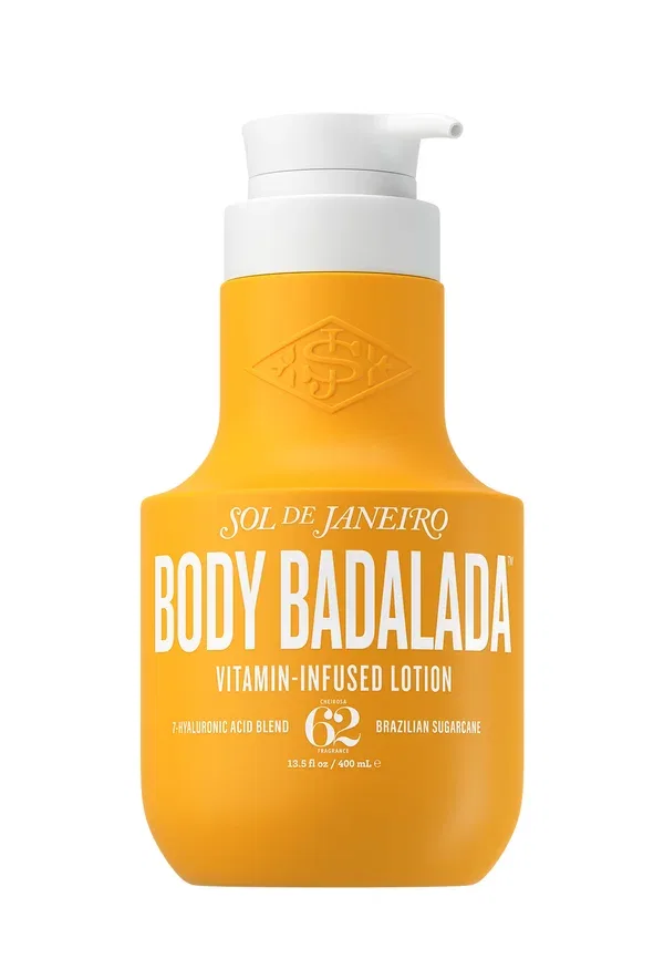 Лосьон для тела с гиалуроновой кислотой Body badalada vitamin-infused lotion Sol De Janeiro 400 мл