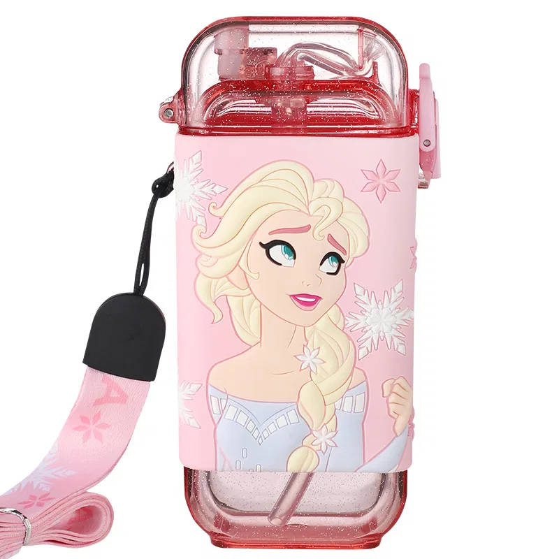 Детский стакан с принтом Ice Elsa, Disney, Pink