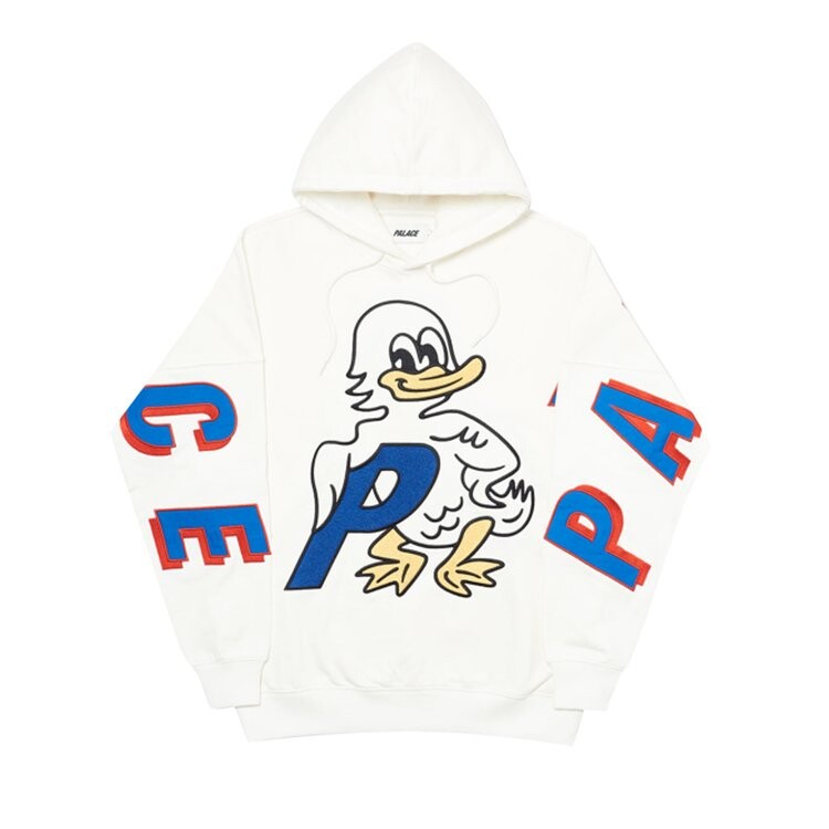 

Толстовка Palace Duck Out Hood 'White', белый