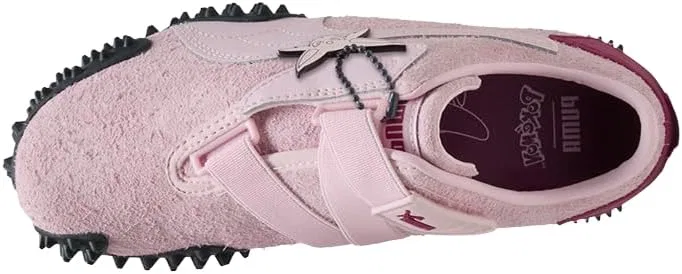 Детские кроссовки для девочек с принтом Pokemon Mostro Espeon PUMA, Pink — фото 4